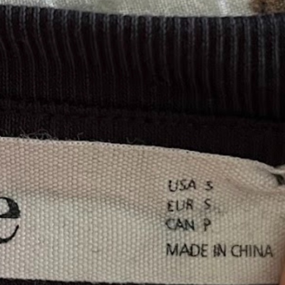 NWOT Elodie Black Ribbed Bodysuit, Sz Small - Picture 5 of 7